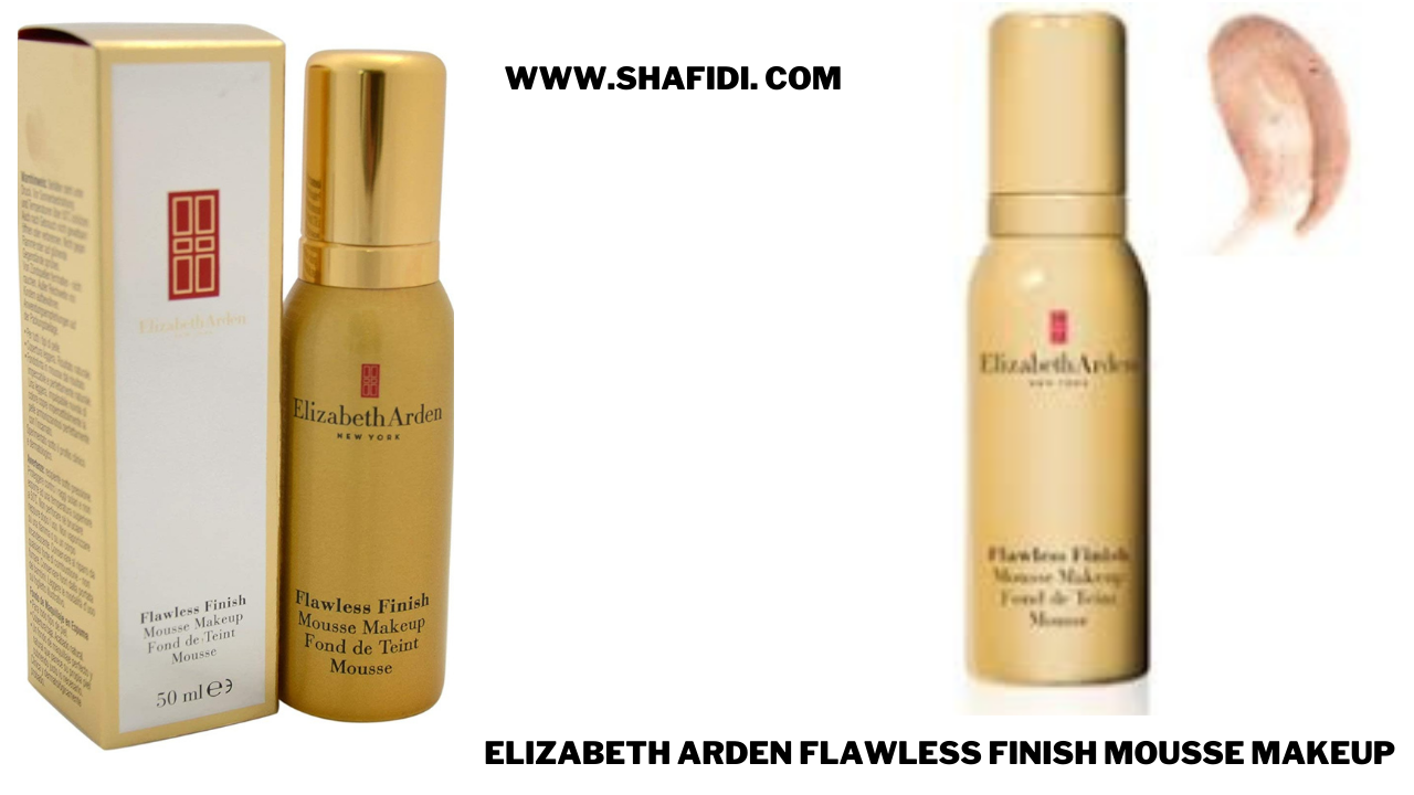 E)  ELIZABETH ARDEN FLAWLESS FINISH MOUSSE MAKEUP